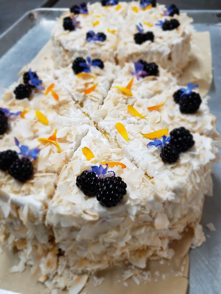 Both gluten free and dairy free - Coconut Dream cake