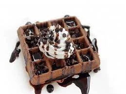 Brownie Fudge Waffle