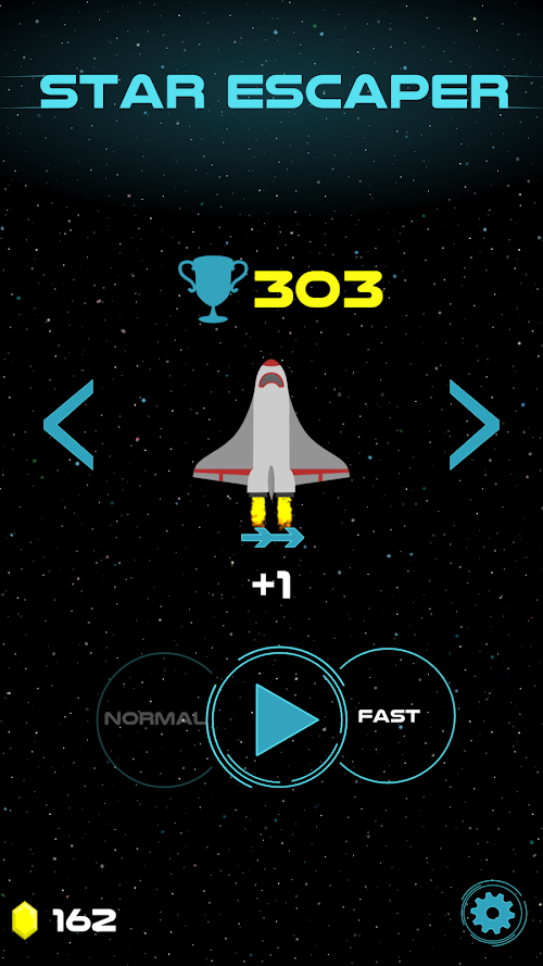 Android application Star Escaper screenshort