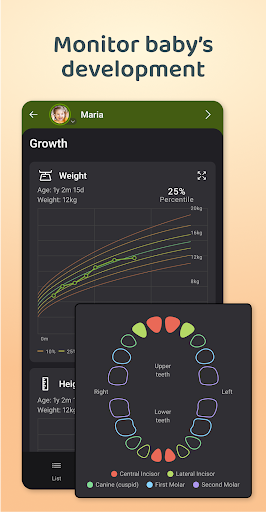 Screenshot Baby Daybook - Newborn Tracker