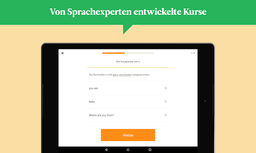 Babbel - Sprachen lernen Screenshot