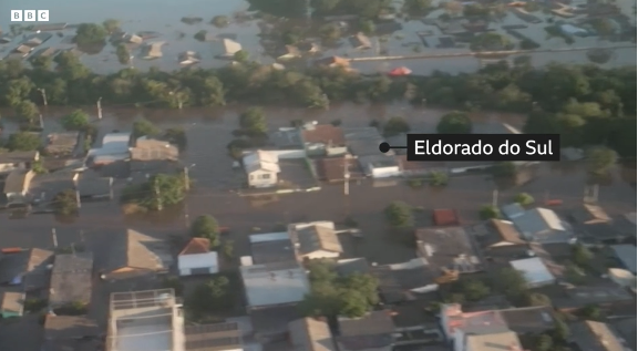 Images show devastating impact of Brazil floods