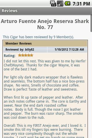Screenshot Cigar Geeks