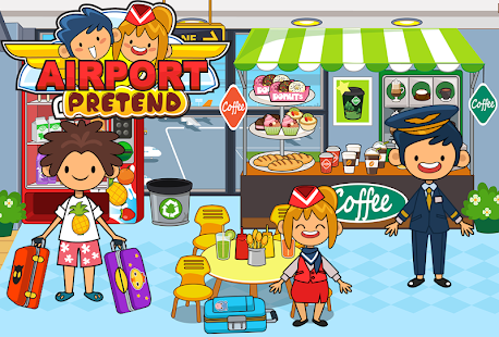 My Pretend Airport - Kids Travel Town Screenshot