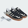 gazelle indoor footwear white/core white/gum