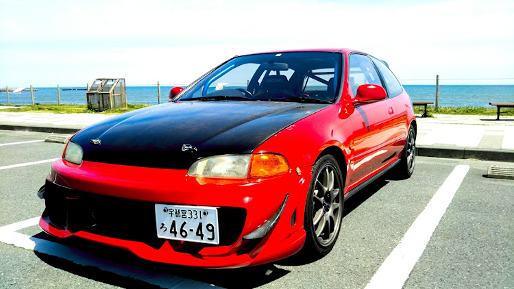 シビックのシビック・EG6・車高調・通勤車に関するカスタム事例の投稿画像1枚目