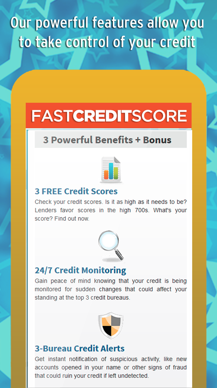 Fast Credit Score Free Report Screen 2