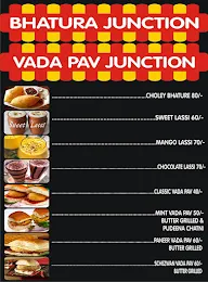 Bhatura Junction Vada Pav Junction menu 1