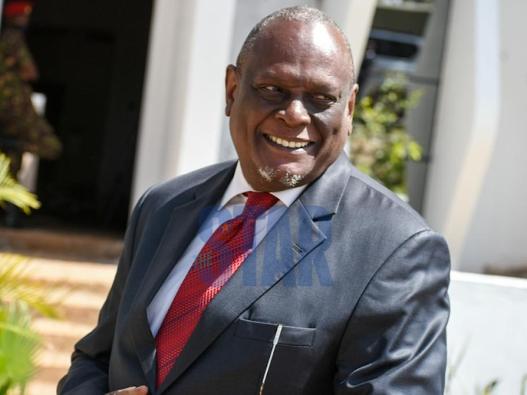 FILE IMAGE: Jubilee vice chairman David Murathe at the 57th Jamhuri Day on December 12, 2021 held at Uhuru Gardens.