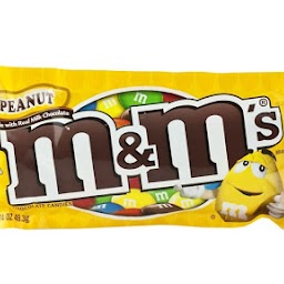 M & M (Yellow with Nuts)