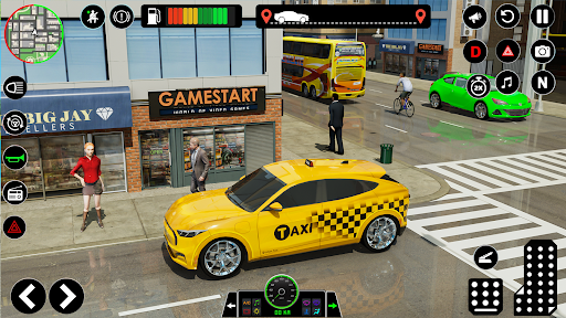 Screenshot Taxi Life Simulator: Car Games