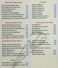 Naga Reju Fast Food menu 2