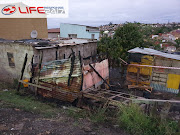 Four people were killed when their dwelling burned down in Newlands West on Sunday morning.