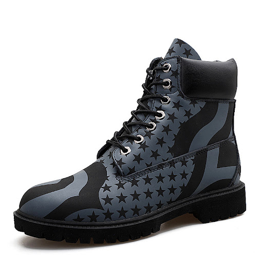 Title 4, Desert workwear casual high-top military boots....