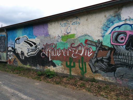 Ride Or Die Mural