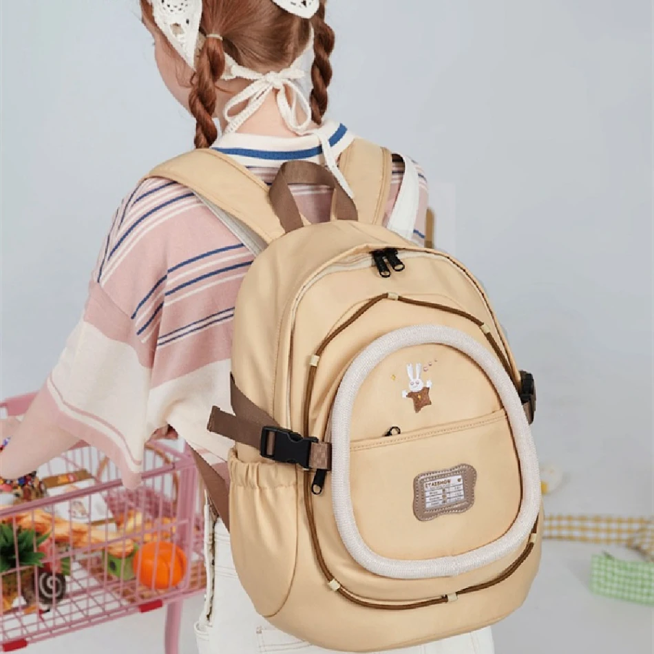 Modische & Niedliche Damen Rucksack für Schule & Arbeit, ideal zum Pendeln, stilvoll & praktisch für täglichen Bedarf.