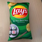 Gối Đi Xe Máy An Toàn Bánh Snack Cho Bé