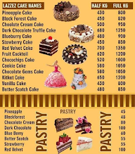 Cake Club menu 1