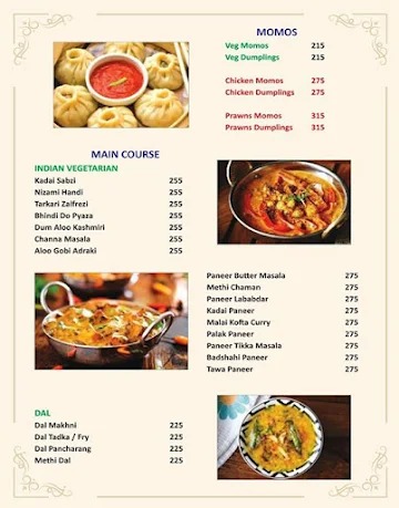 Cafe - The Multi Cuisine Restaurant menu 