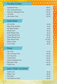 Greenfield's Krishna menu 2