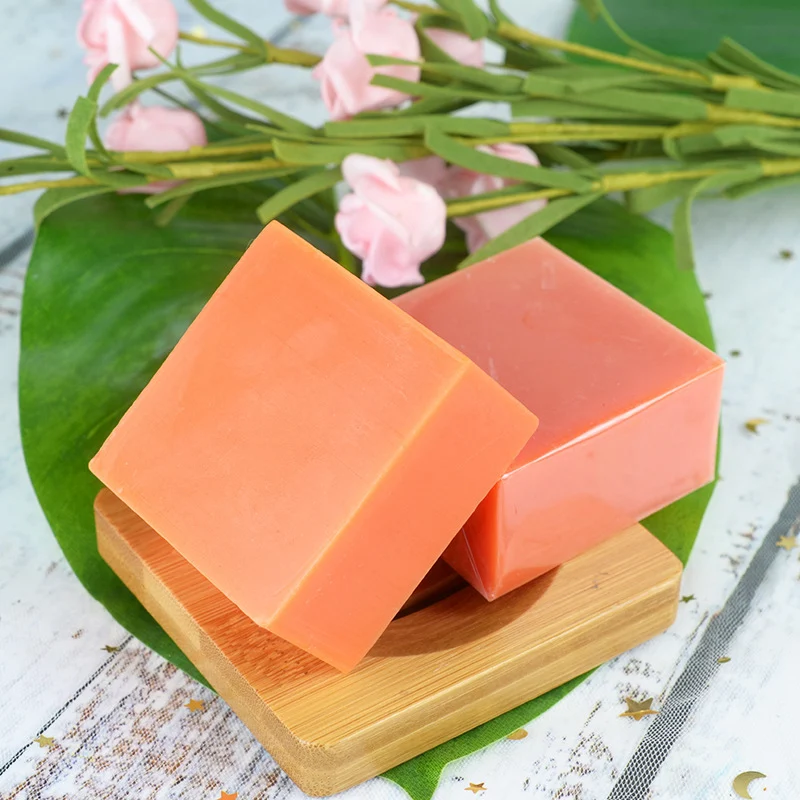 100g Turmeric Essential Oil Handmade Soap Cleansing Body Soap Old Ginger Soap for Healthy Glowing Skin
