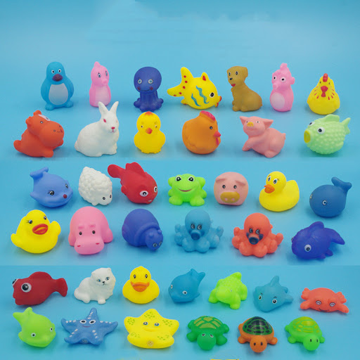 Title 4, Baby bathing and water play toys. Childrens sq...