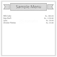 Raj Purohit Sweet Mart menu 2