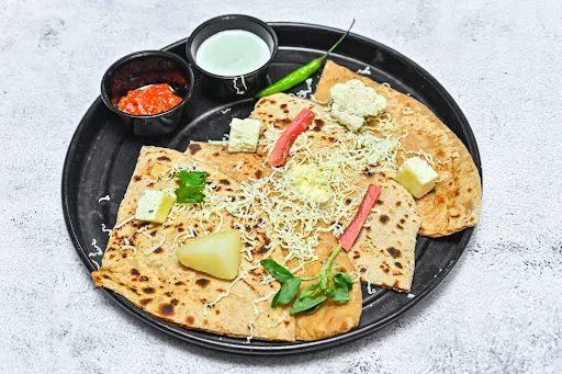 Mix Veg Cheese Paratha