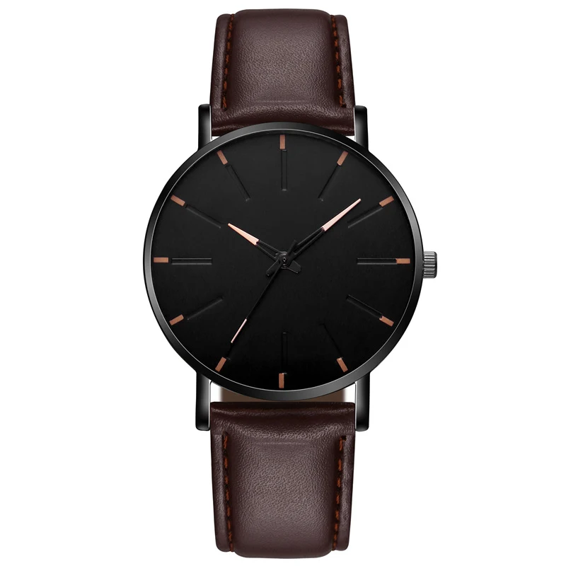 Title 11, Cintura Uomo Fashion Orologio al Quarzo Sottile...