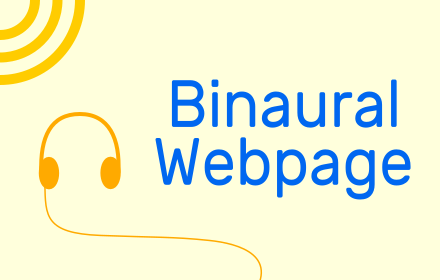 Binaural Webpage Preview image 0