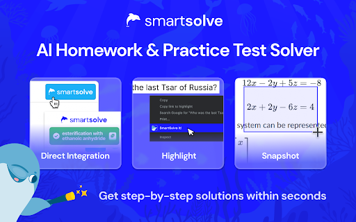 SmartSolve - AI Homework Solver