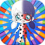 Cover Image of ダウンロード Coloring Book For Ladybug 1.0 APK