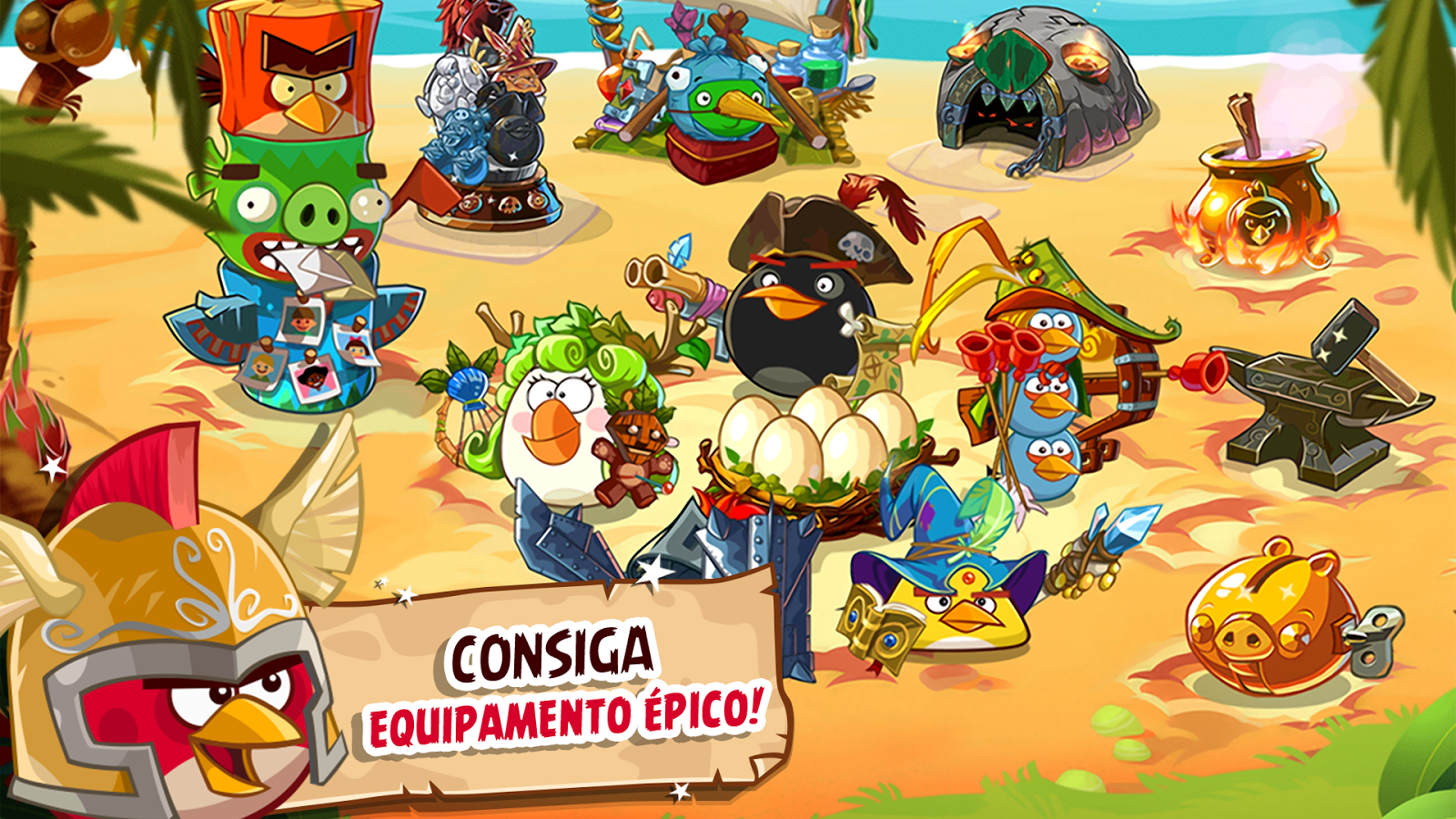   Angry Birds Epic RPG: captura de tela 