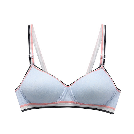 Title 2, Womens Non-Wireless Pure Cotton Sports Bra Cot...