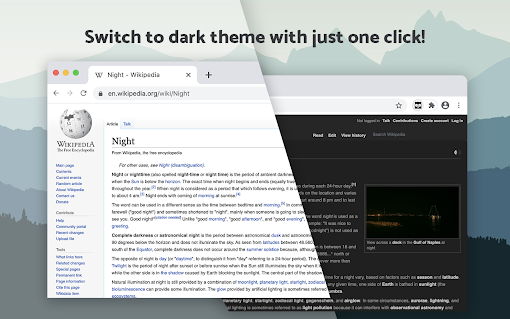 Dark Mode - Dark Reader for Сhrome