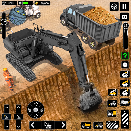 Screenshot Snow Offroad Construction Game