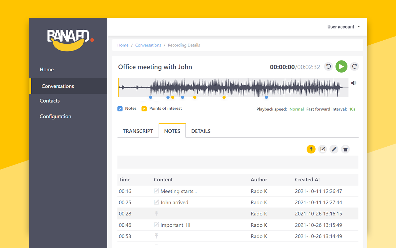 Banafo | Transcribe & Record Meetings Preview image 4