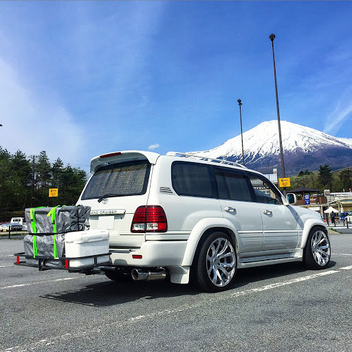 ランドクルーザー100 Uzj100wのランクル100 車中泊 ヒッチキャリア エムズガレージに関するカスタム メンテナンスの投稿画像 車 のカスタム情報はcartune