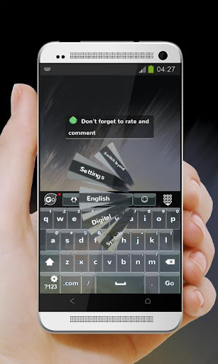 免費下載個人化APP|Grey shades GO Keyboard app開箱文|APP開箱王