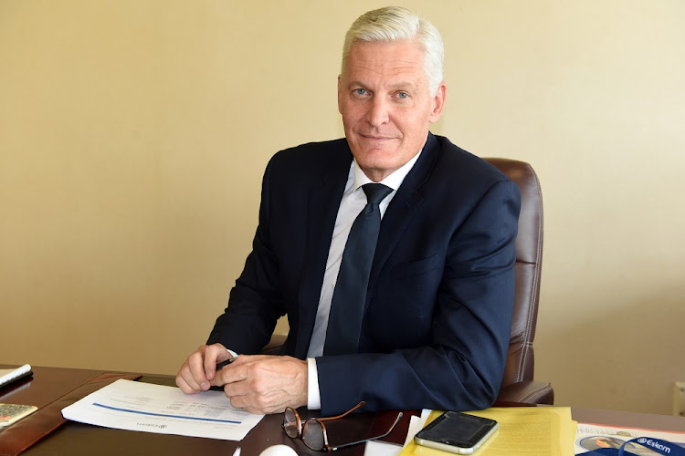 Eskom CEO Andre de Ruyter.