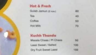 HONEST menu 1