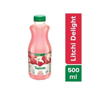 Tropicana Litchi Juice Pet Bottle 500Ml