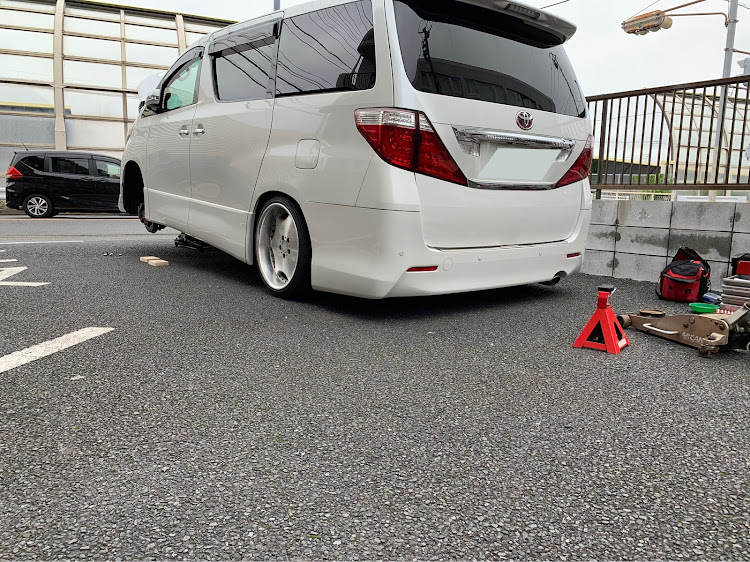 トヨタ　ANH20 CGH20 BLACK LABEL DAMPER 車高調