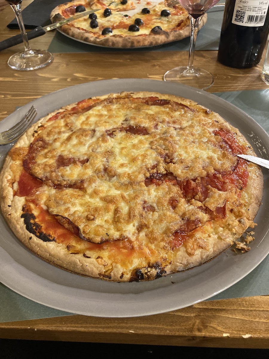 Gluten free divola pizza