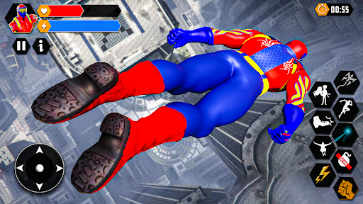 Screenshot Rope Hero: Flying Spider Game