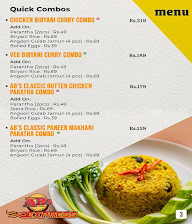 Express By AB's menu 3