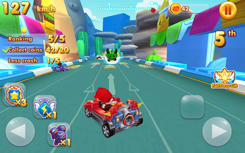 Power Kart Dino Charge 1.1.0 APK + Mod (Unlimited money) for Android