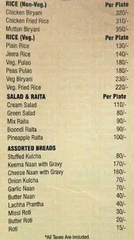 Chawla's 2 menu 4