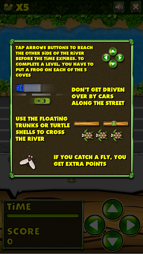 Jumpy Frog - Road Cross