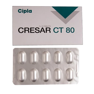 Cresar Ct 80mg Tablet 10's